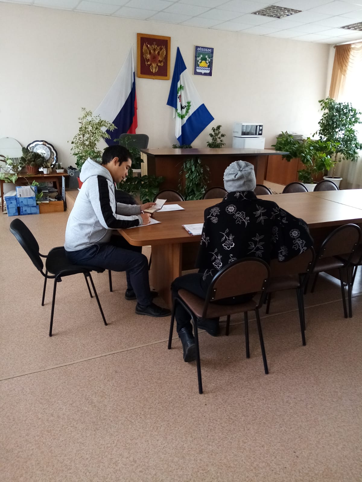 13.10.2022 года выездное мероприятие для оказания бесплатной оридической помощи жителям п. Бохан.