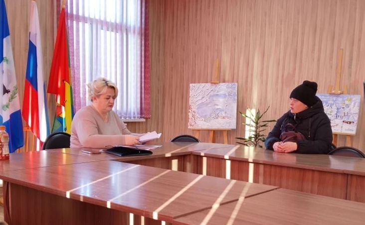 Выездной прием граждан в с. Хомутово