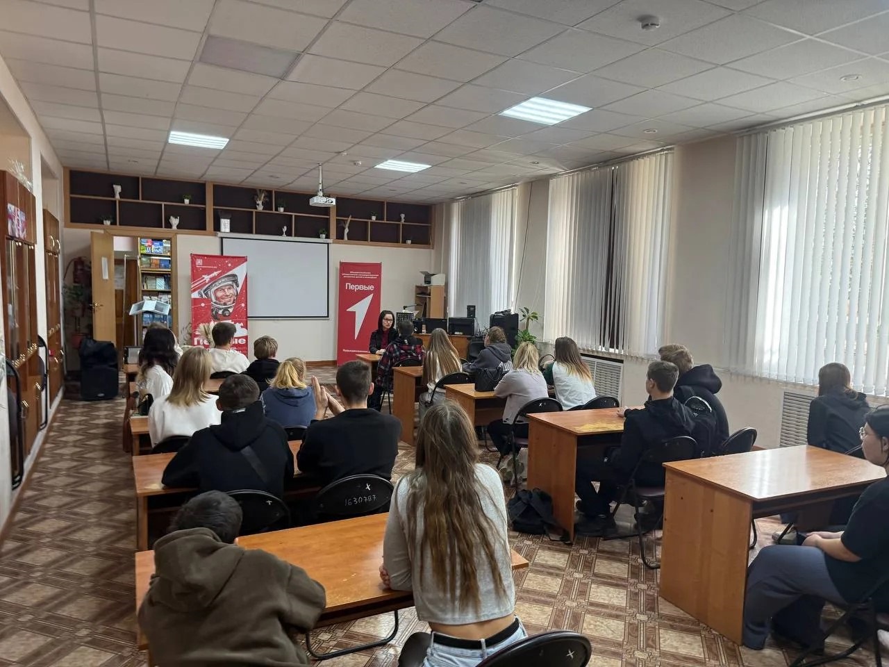 Выезд в Техникум отраслевых технологий и сервиса  в пос. Подгорный